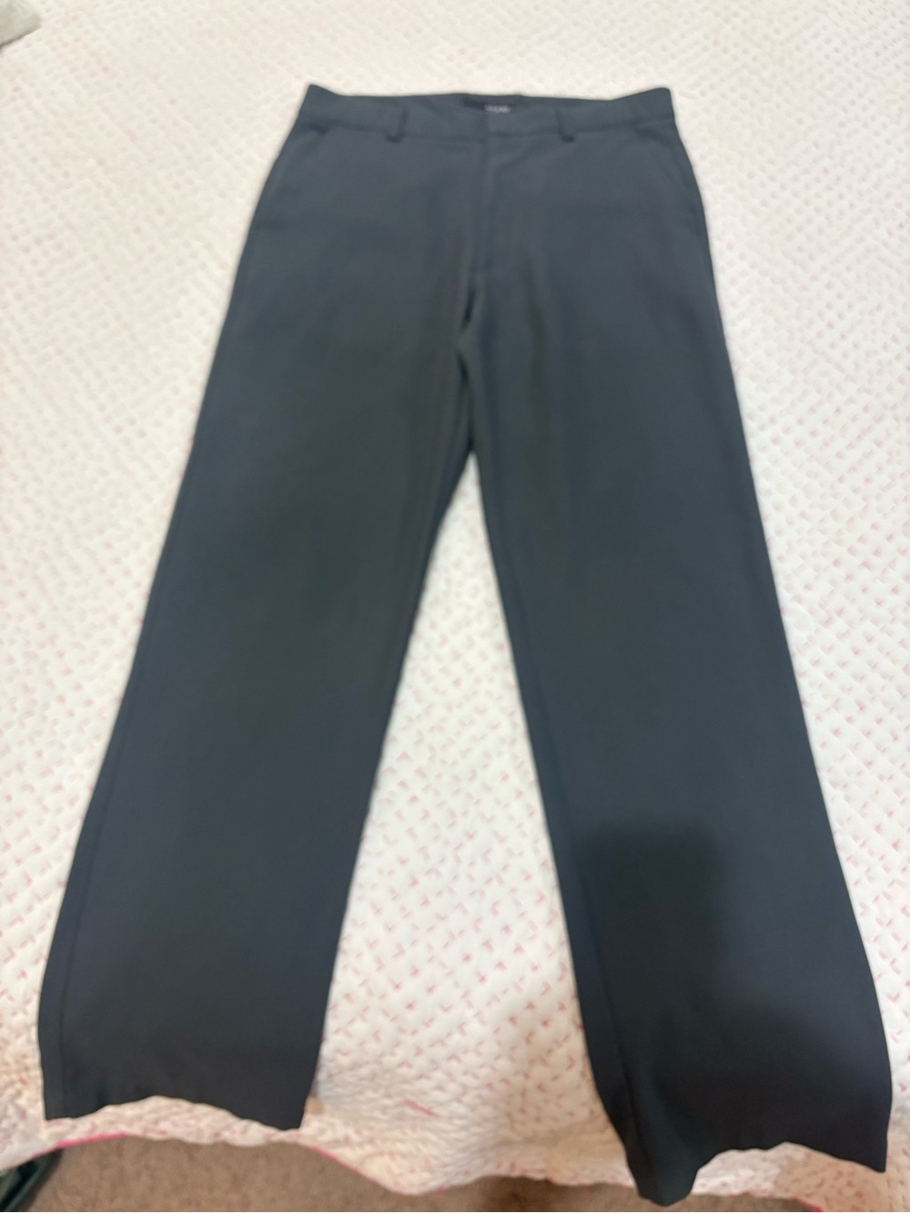 Oobe Men's Charcoal Wide-Leg Dress pants 👖 32x 32